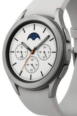 Samsung Galaxy Watch 8 Classic (BT, 46mm) | 1.81 Inch Super AMOLED Display | 445 mAh | 5ATM + IP68 Water Resistant | SML500NZWAMEA - White