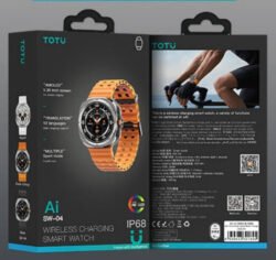 TOTU Ai TOT-SW04 WIRELESS CHARGING SMART WATCH