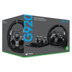 Logitech Driving Force G920 Racing Wheel + Pedals