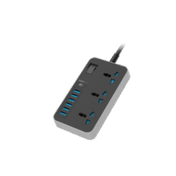 Heatz zc603 power plug 3000w 3.1Acabel 2 meter 6usb 9 socket
