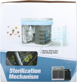 Portable 7 LED Light Air Cooler Mini USB Rechargeable